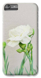 White Carnation - Phone Case - Enet Images