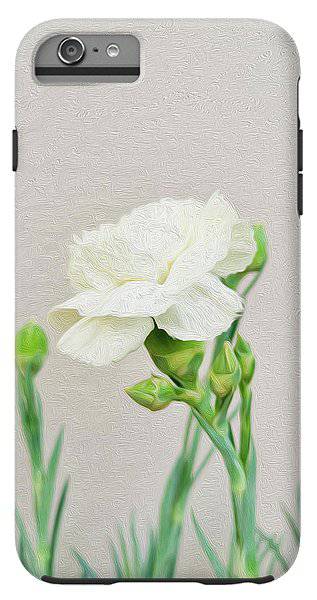 White Carnation - Phone Case - Enet Images