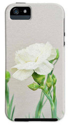 White Carnation - Phone Case - Enet Images