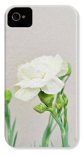 White Carnation - Phone Case - Enet Images