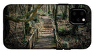 Wooden Path In The Forest - Phone Case - Enet Images