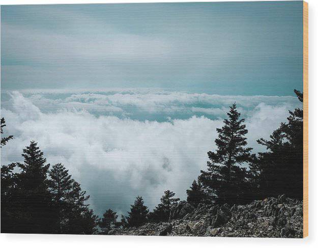 Cloudscape  - Wood Print - Enet Images