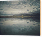 Cloud Reflections At The Stony Bridge - Wood Print - Enet Images