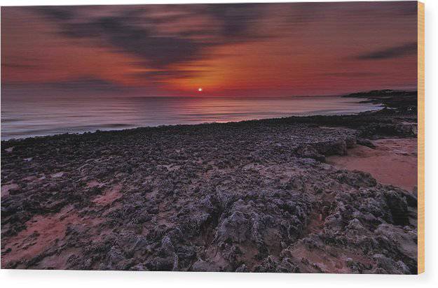 Sunset On Mars - Wood Print - Enet Images