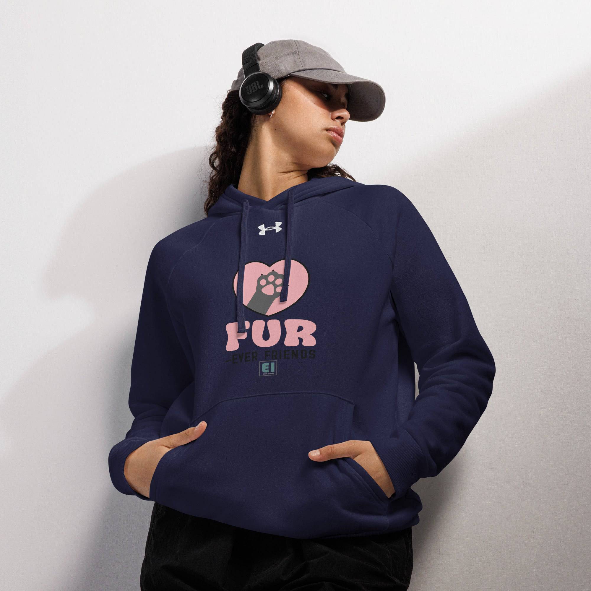 Under Armour® hoodie/Fur-Ever-Friends - Enet Images
