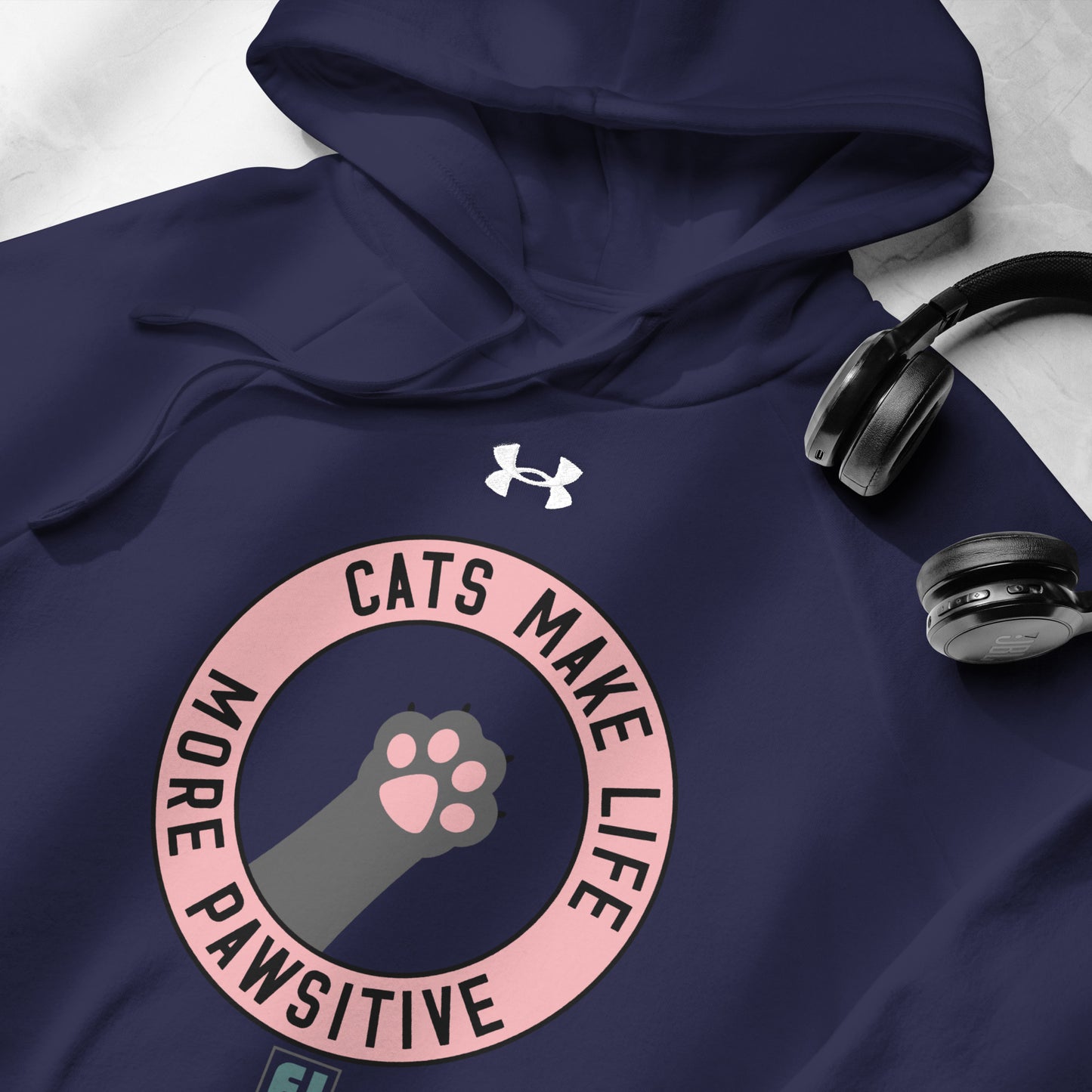 Under Armour® hoodie/More-Pawsitive