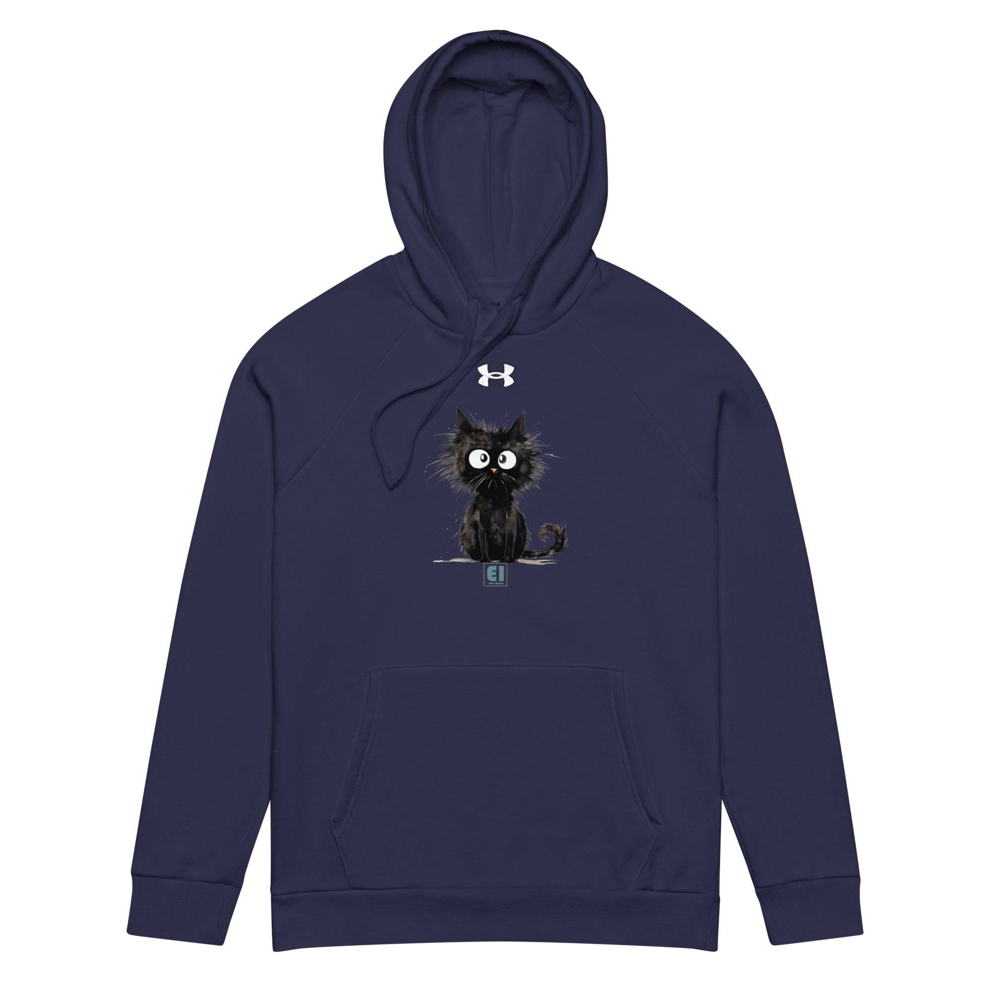 Under Armour® hoodie/Funny-Black-Cat - Enet Images
