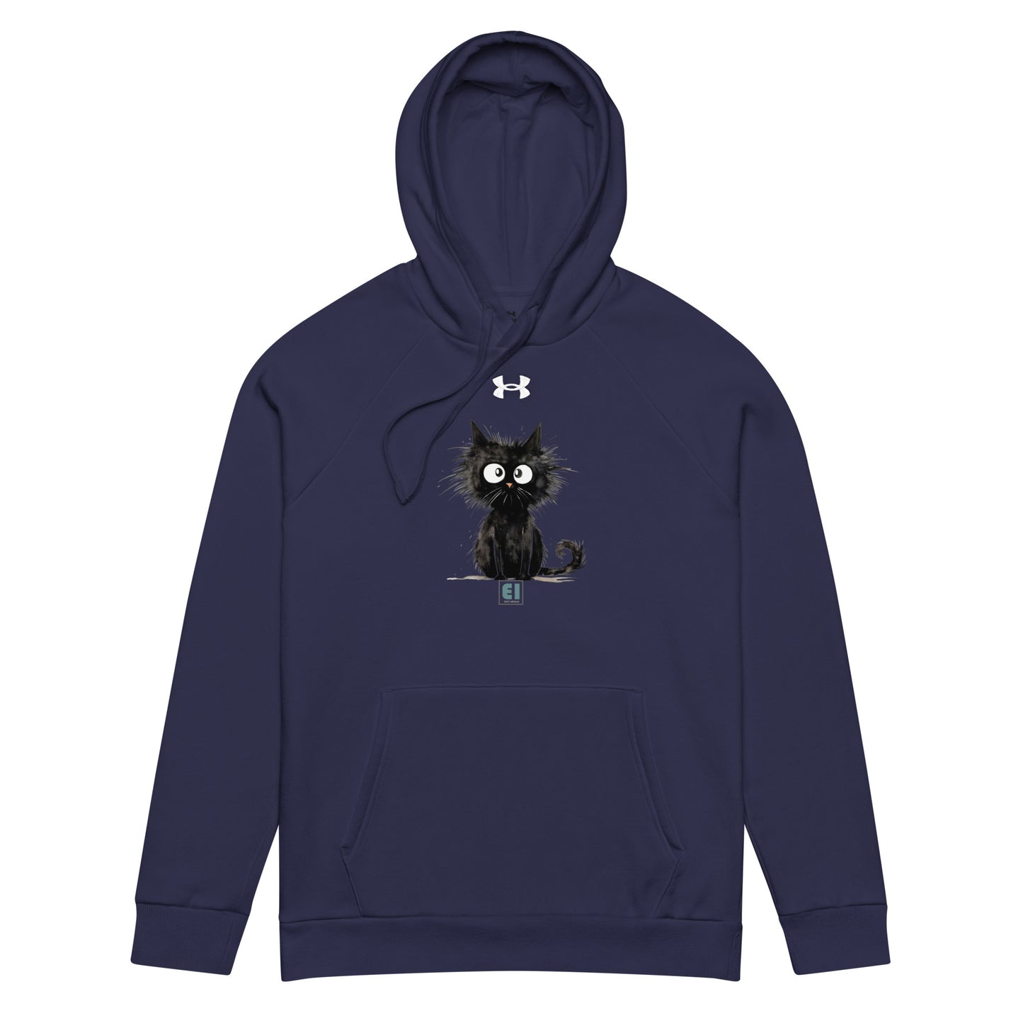 Under Armour® hoodie/Funny-Black-Cat