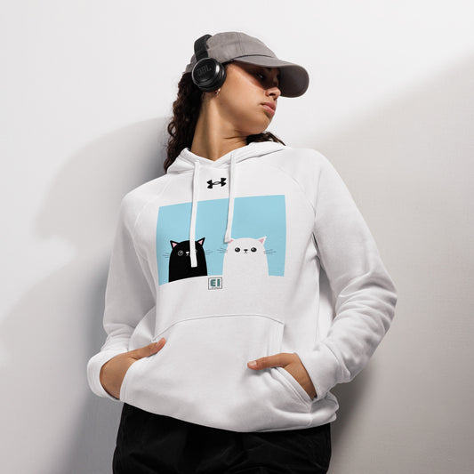 Under Armour® hoodie/Two-Funny-Cats