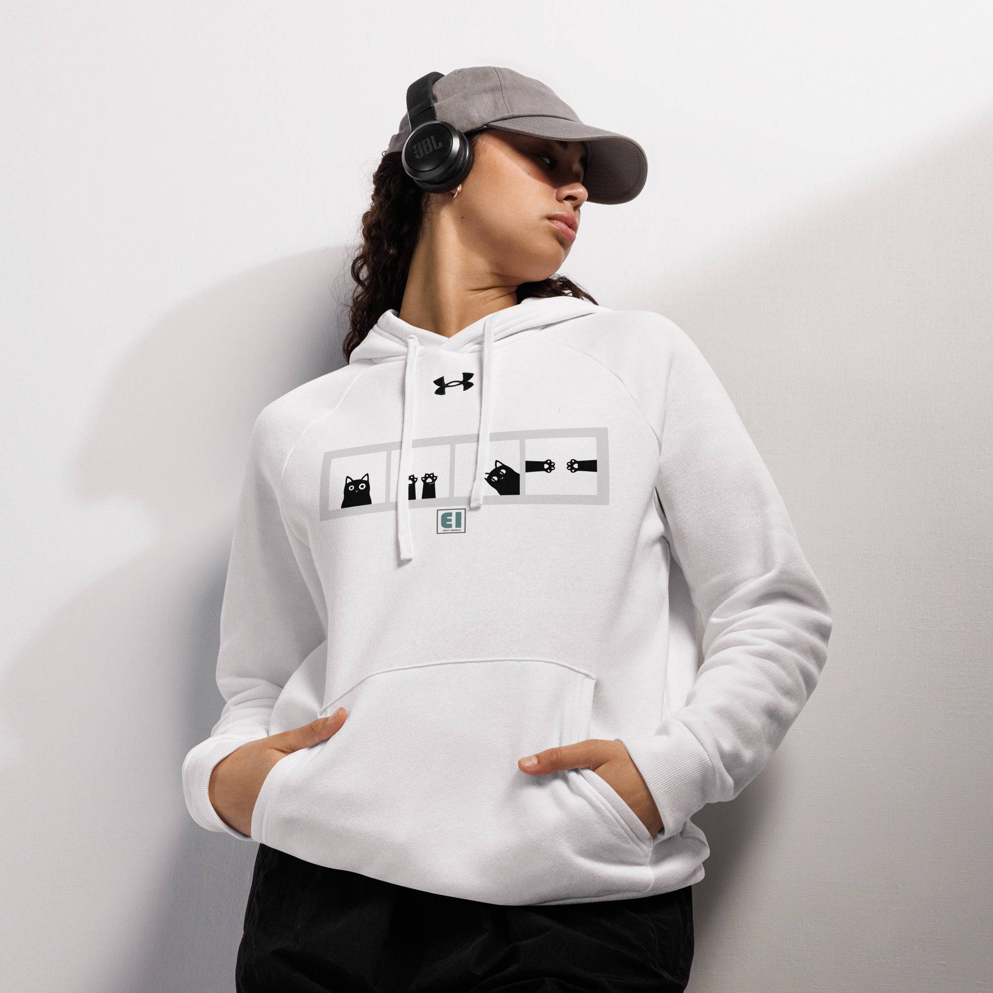 Under Armour® hoodie/Cats-Windows - Enet Images
