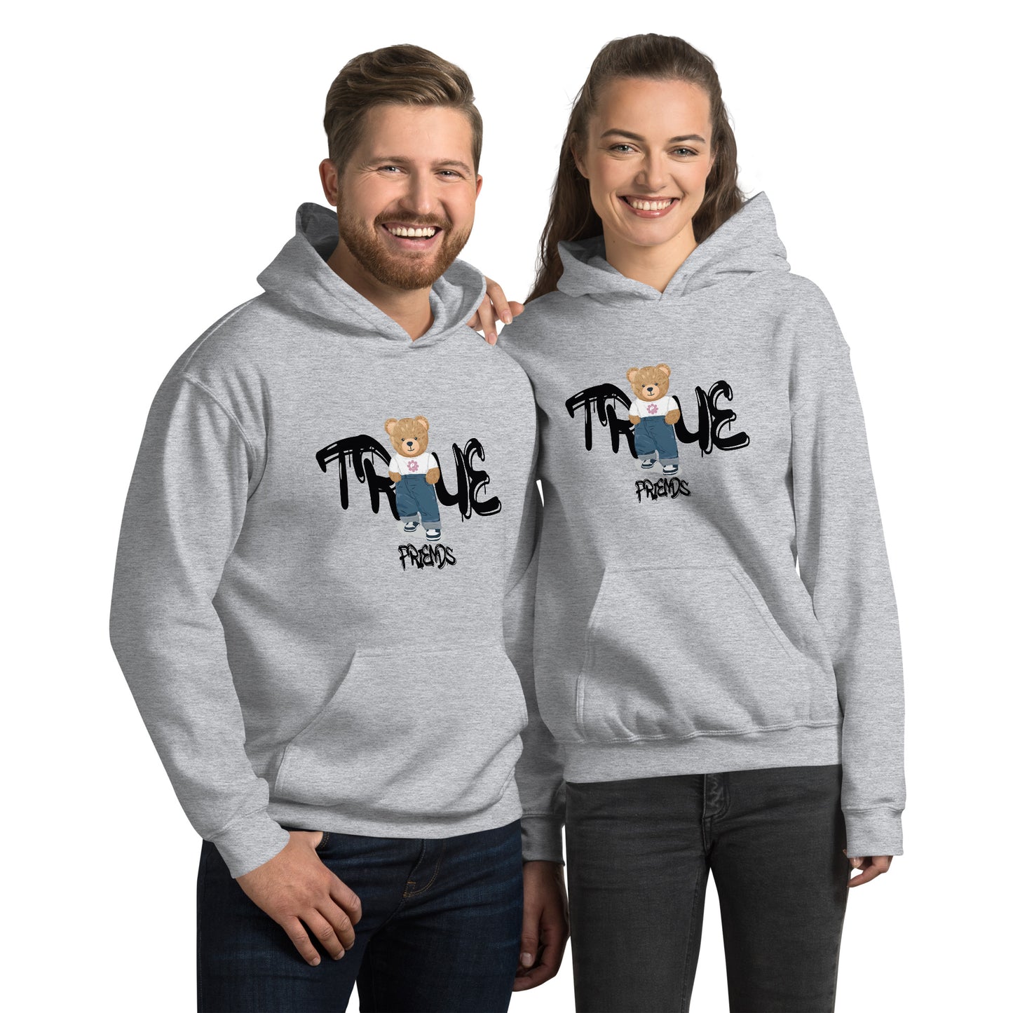 Unisex Hoodie/TeddyBear-True-Friends