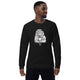 Unisex organic sweatshirt/Cat-Having-Coffee - Enet Images