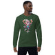 Unisex organic sweatshirt/Grandpa-Drinking - Enet Images