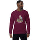 Unisex organic sweatshirt/Grandpa/Cutting-The-Lawn - Enet Images