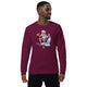 Unisex organic sweatshirt/Grandpa-Surfin - Enet Images