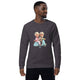 Unisex organic sweatshirt/Grandparents-Driving-Vespa - Enet Images