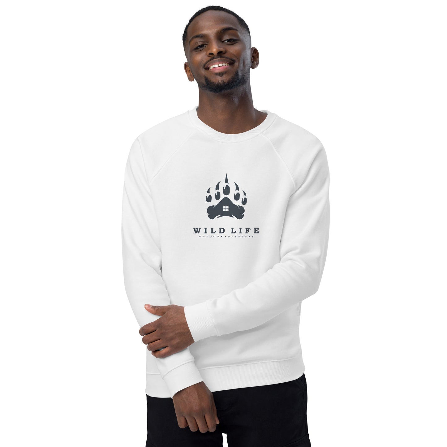 Unisex organic sweatshirt/Wild-Life