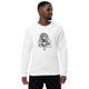 Unisex organic sweatshirt/Cat-Having-Coffee - Enet Images