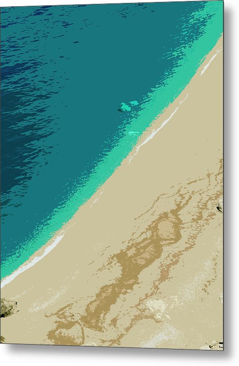 Sea And Sand  - Metal Print