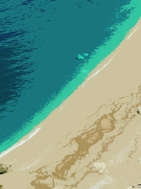 Sea And Sand  - Art Print
