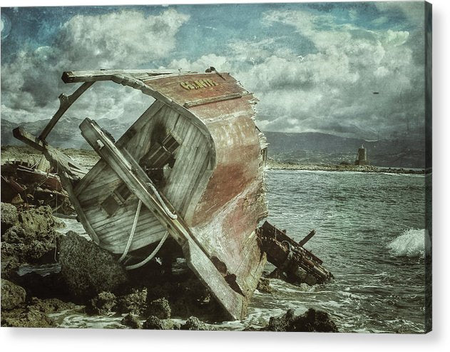 Shipwreck - Acrylic Print
