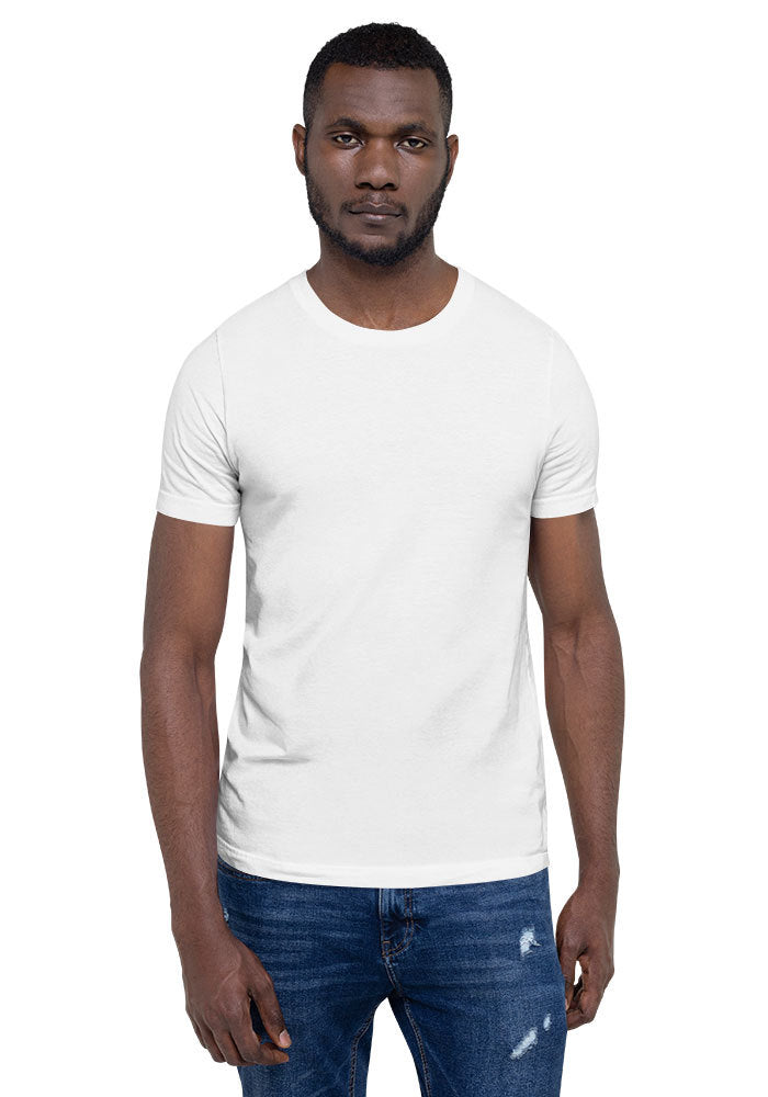 3001 Unisex Kurzarm Jersey T-Shirt/Personalisiert