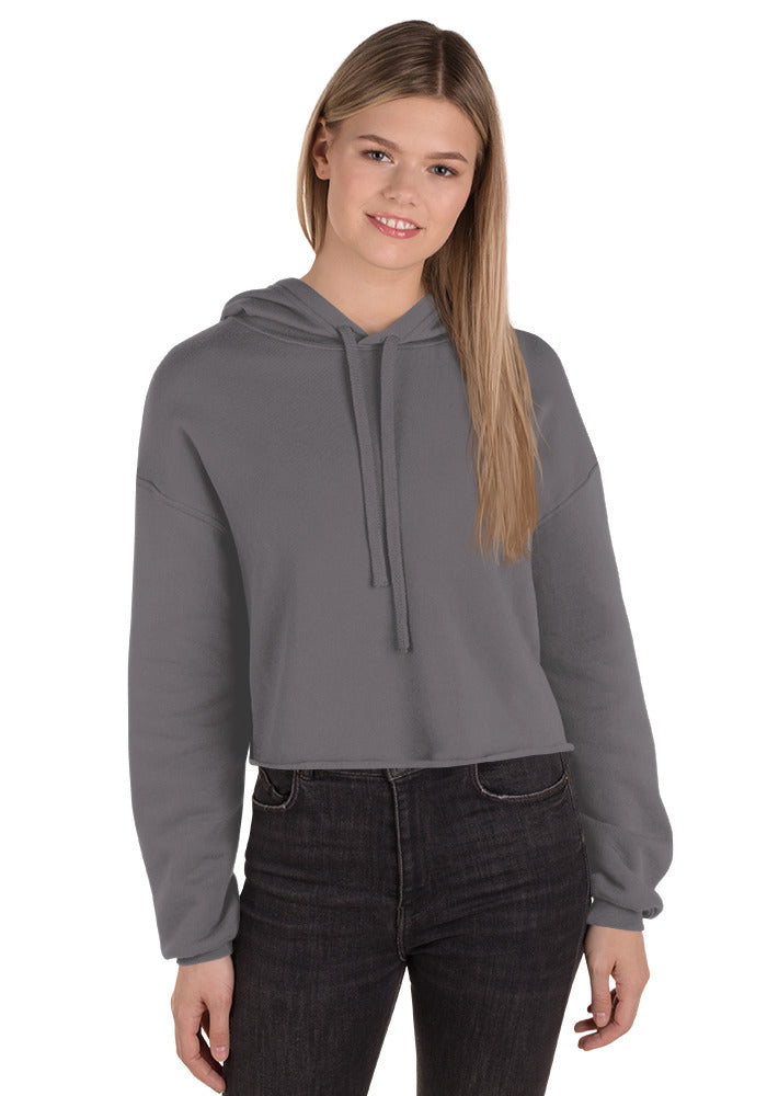 7502 Women's Fleece Crop Hoodie/Personalized