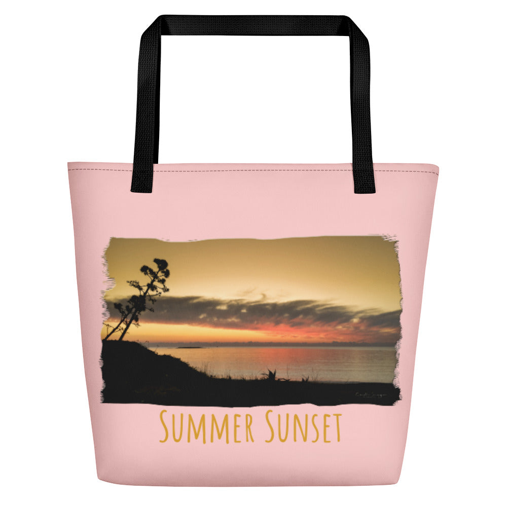 Strandtasche/Sommer Sonnenuntergang