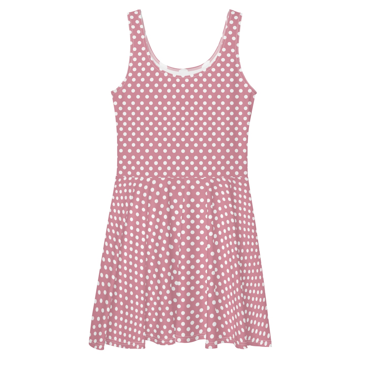 All Over Print Dress/Polka-Dot