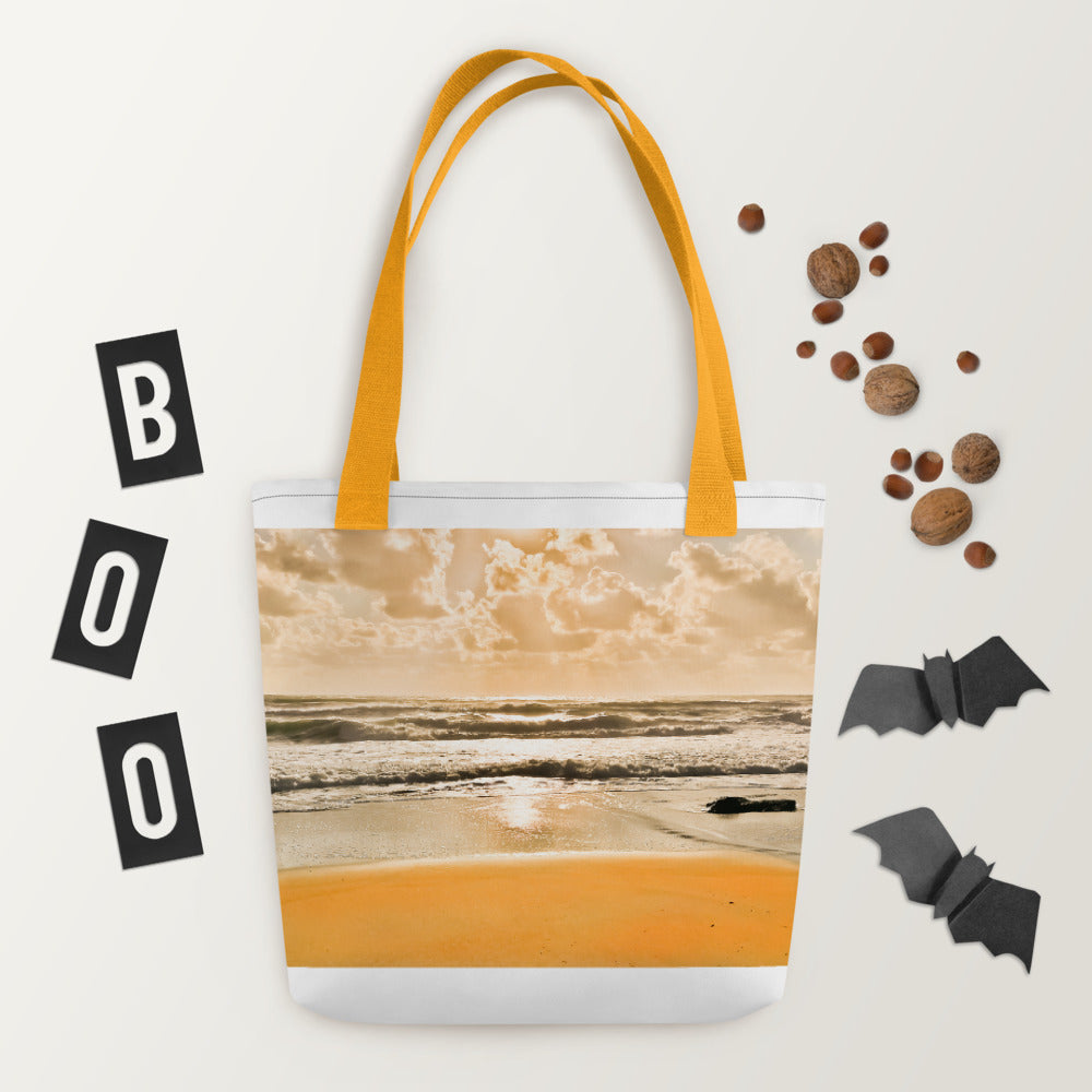Tote bag/golden beach