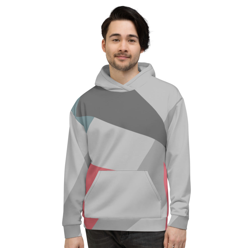 All-Over Print Unisex Hoodie/Colors In Shape
