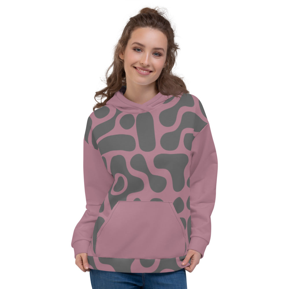 All-Over Print Unisex Hoodie/Shape In Shape