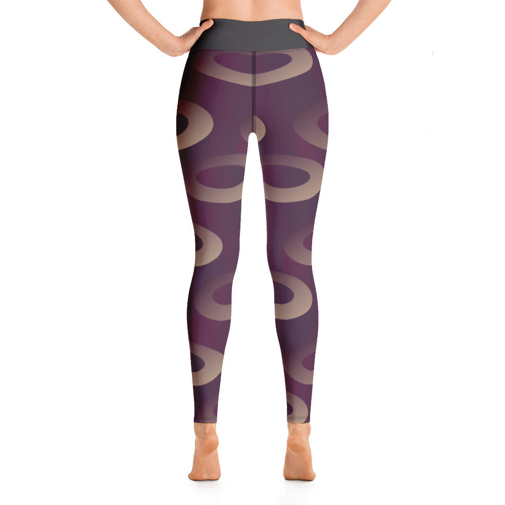 Yoga Leggings/3D Shapes 1