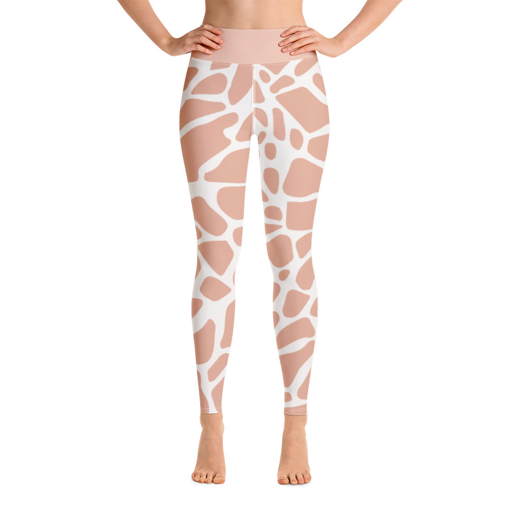 Yoga Leggings/Giraffe Print