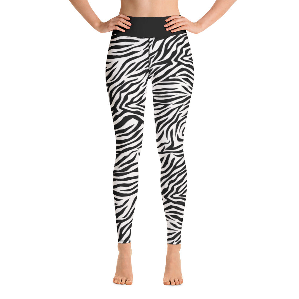 Yoga Leggings/Zebra