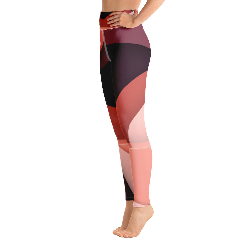 Yoga Leggings/Abstrakte Farben