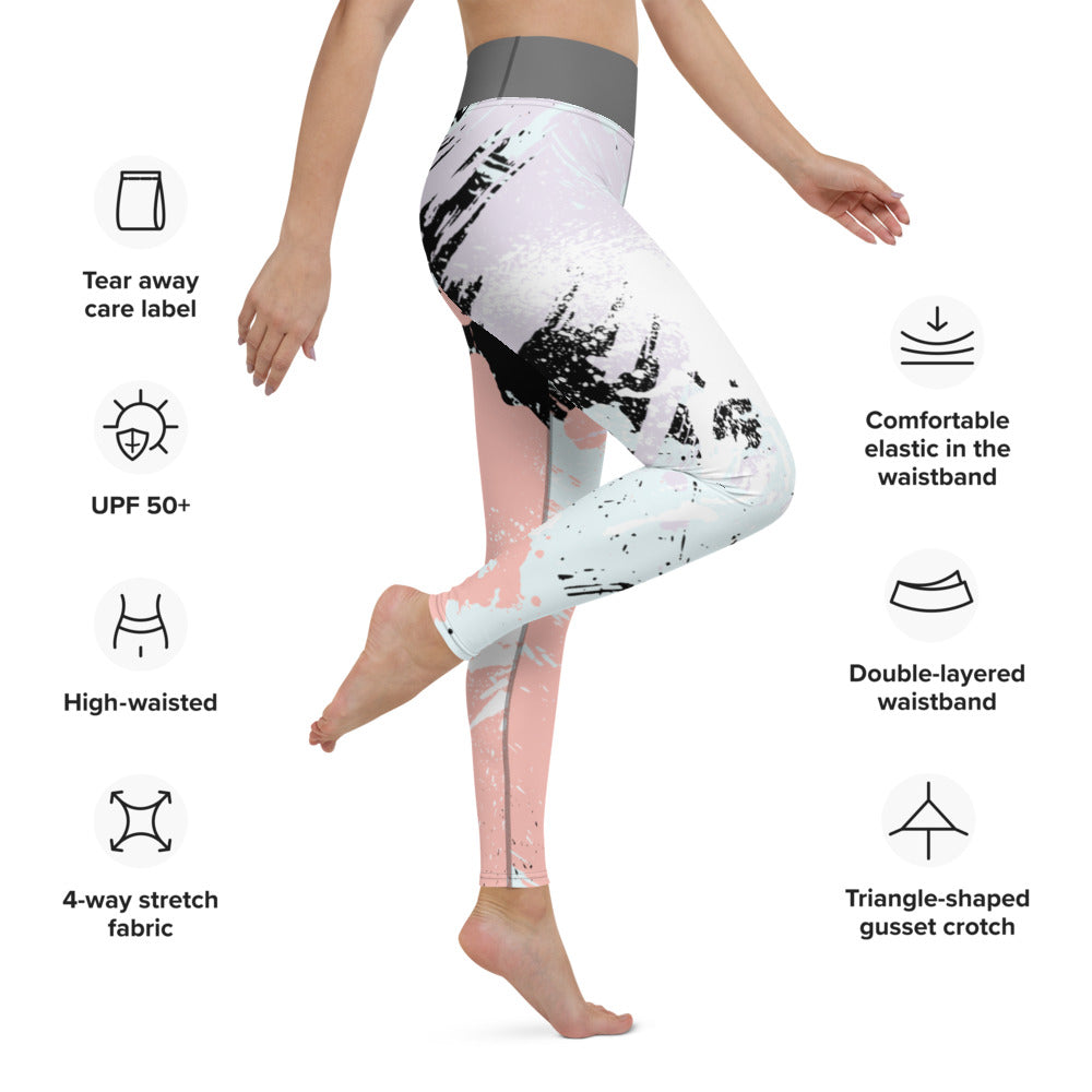 Yoga Leggings/Splash 1