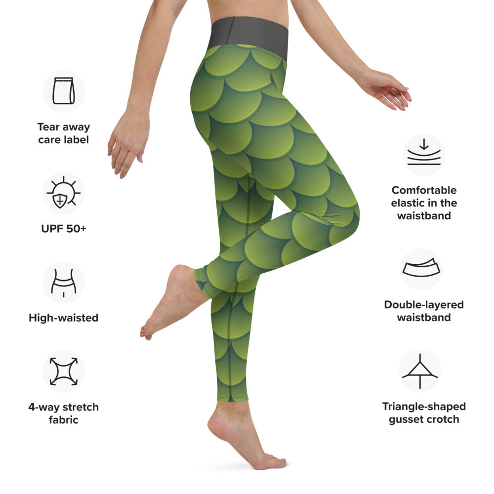 Yoga Leggings/3D Shapes 8