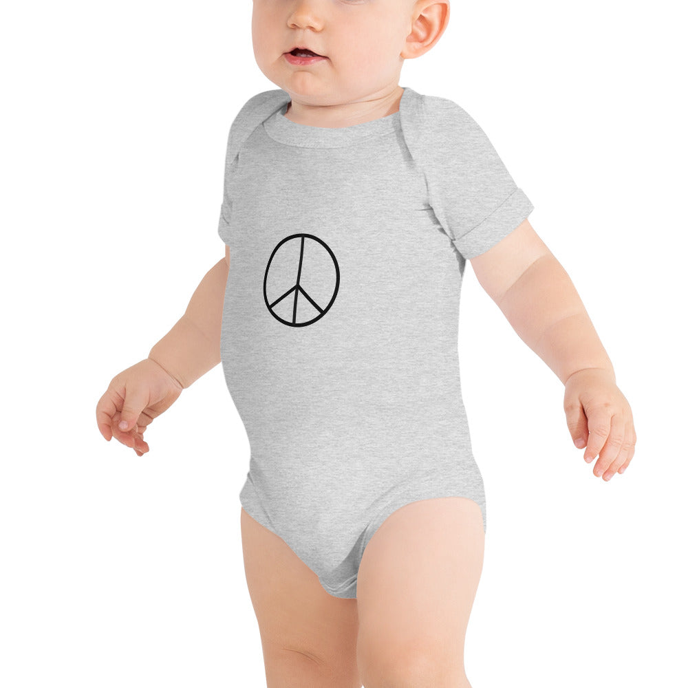 Baby short sleeve one peace/Piece Black