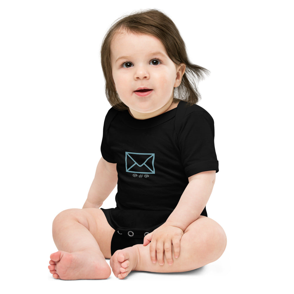 Baby Kurzarm Einteiler/Mail