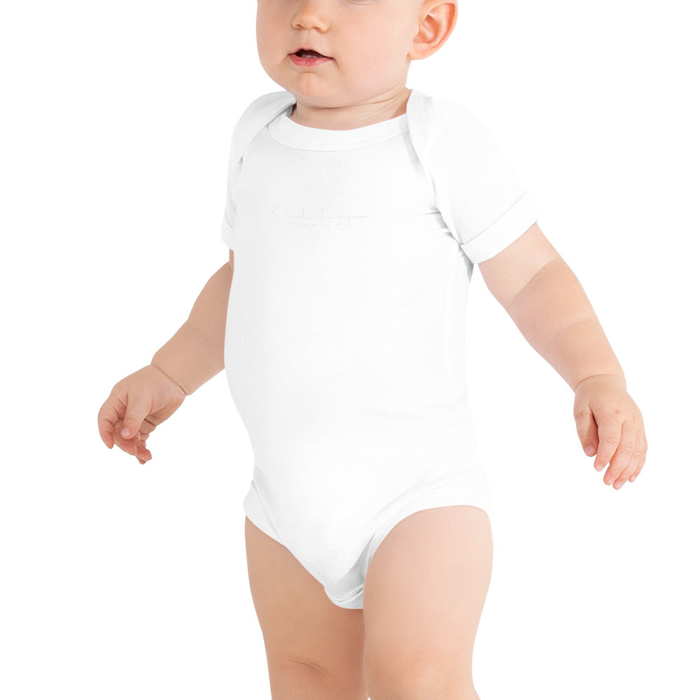 Baby short sleeve one piece/Enet Images