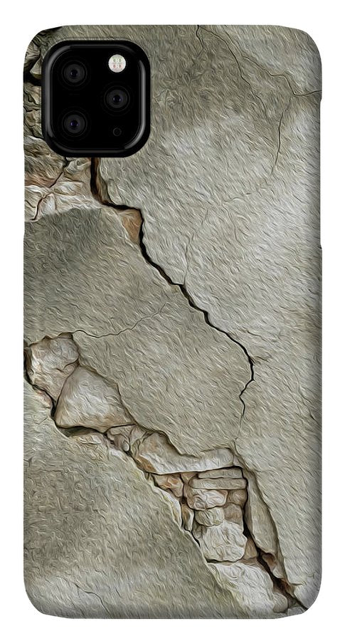 Crack On Wall Oil Effect - Phone Case - Enet Images