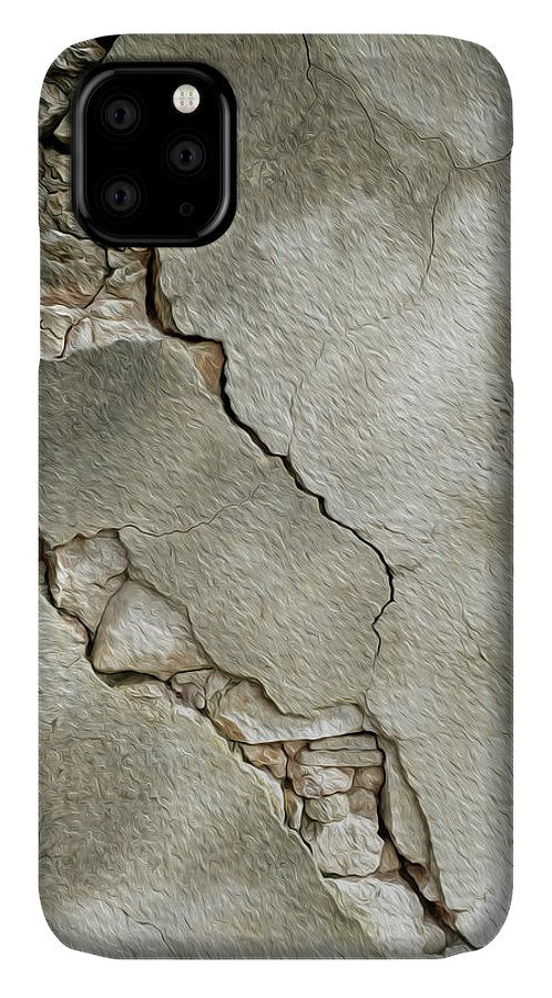 Crack On Wall Oil Effect - Phone Case - Enet Images
