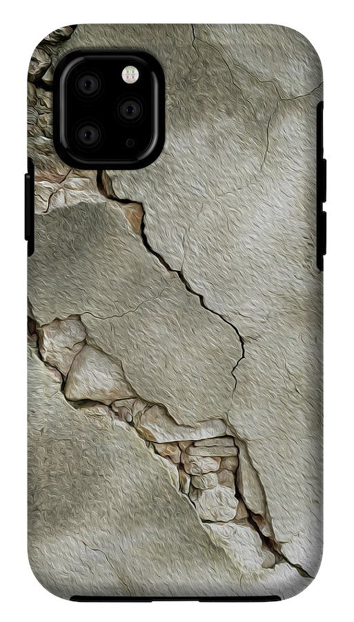 Crack On Wall Oil Effect - Phone Case