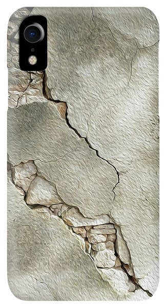 Crack On Wall Oil Effect - Phone Case