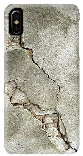 Crack On Wall Oil Effect - Phone Case - Enet Images