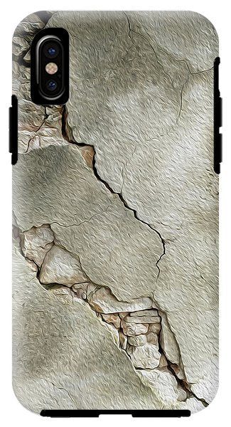 Crack On Wall Oil Effect - Phone Case - Enet Images