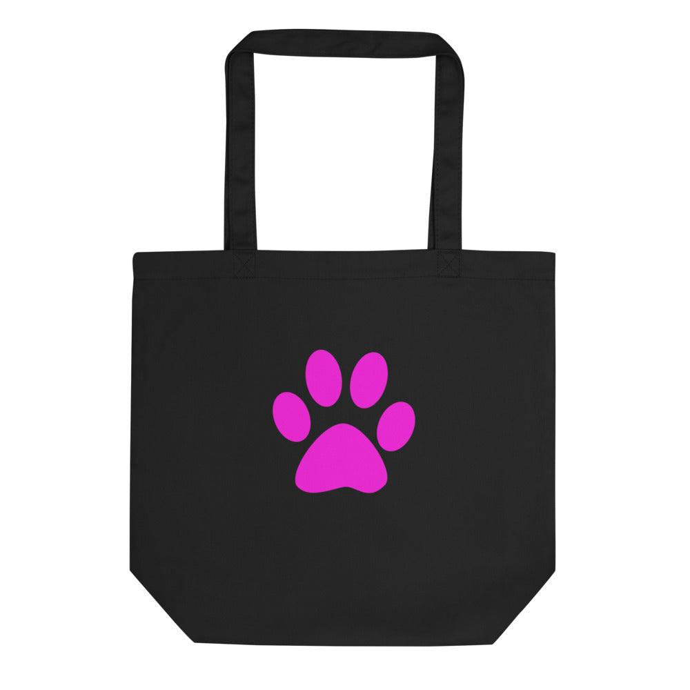 Eco Tote Bag/Pet Print Fushia