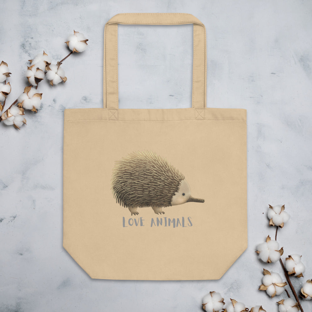 Eco Tote Bag/Love Animals Echinda