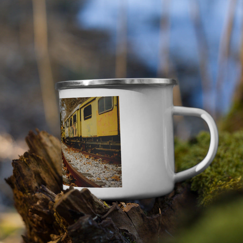 Enamel Mug/railstation - Enet Images